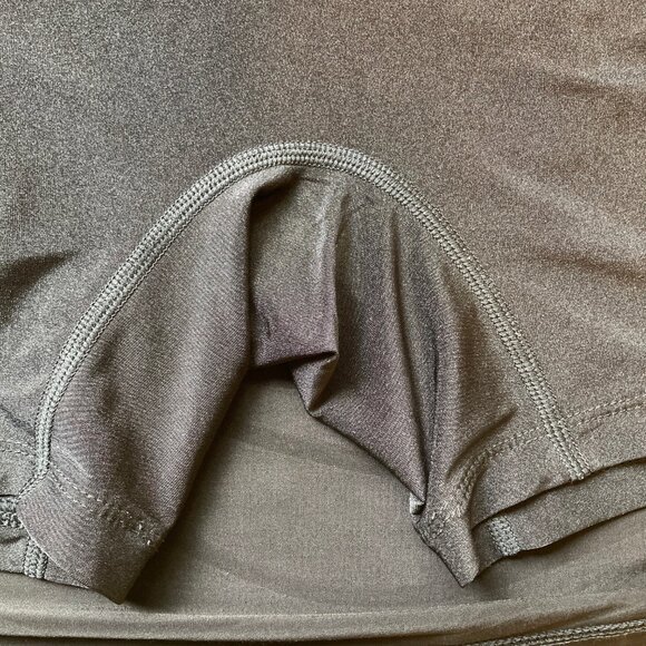 #43Jamie Sadock Black with Gold Zippers Golf Skort, Size XL - Picture 7 of 9